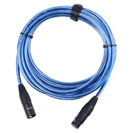 Pronomic Stage XFXM-Blue-5 Microphone Cable XLR Metallic Blue 5 m