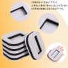 Samcos Caster Stopper Caster Fixing Felt Vibration Absorption Anti-Scratch Anti-Slip