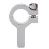3Pcs Tube Clamp Hub Aluminum Shaft Clamping M4 Thread Mounting