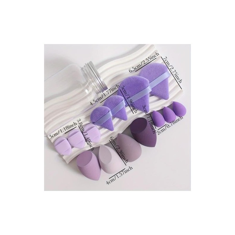 dannad beauty Set de Esponjas para Maquillaje, Beauty Blenders y