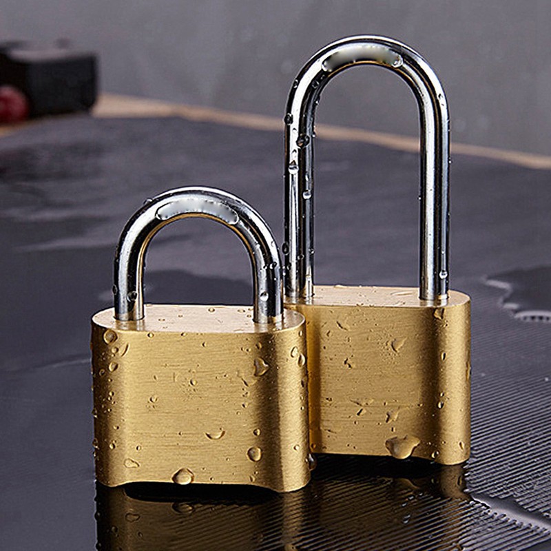 Outdoor Lock 4 Digit Combination Code Long lock Padlock Waterproof