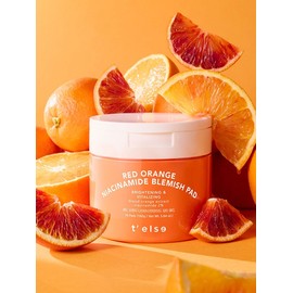 TILS Red Orange Niacinamide Blemish Pad 160g 70 sheets / 티엘스 레드 오렌지 나이아신아마이드 잡티 패드 160g70매