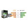 brackit 2pc Biodegradable Large Plastic Dust Sheets for Decorating -