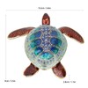 Zerodis Handmade Enamel Shape Turtles Jewellery Box Wooden Jewellery Box