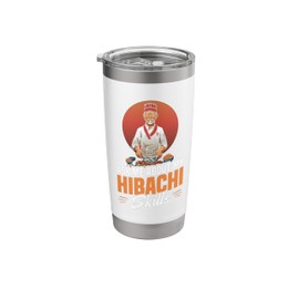Hibachi Teppanyaki Barbeque Japanese Cuisine Stainless Steel Insulated Tumbler