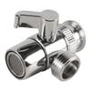 Laroal Three-Way Diverter Valve Tap Connector Suitable for M22 M24