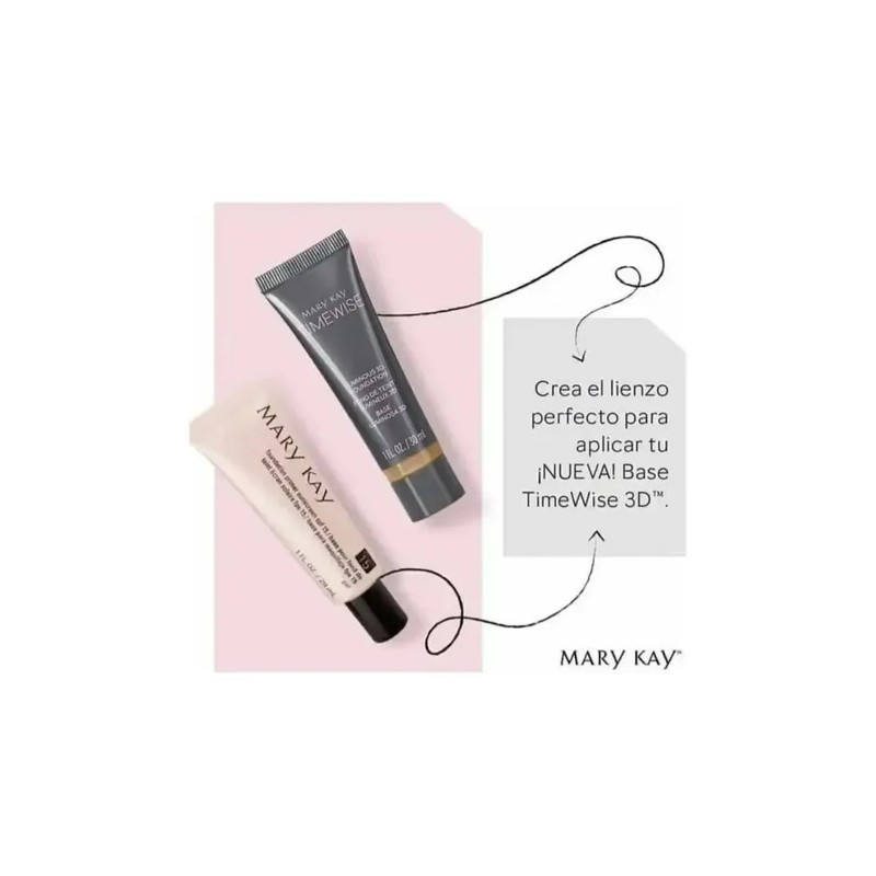 Maquillaje Líquido Mate Timewise 3d + Primer Fps15 Mary Kay