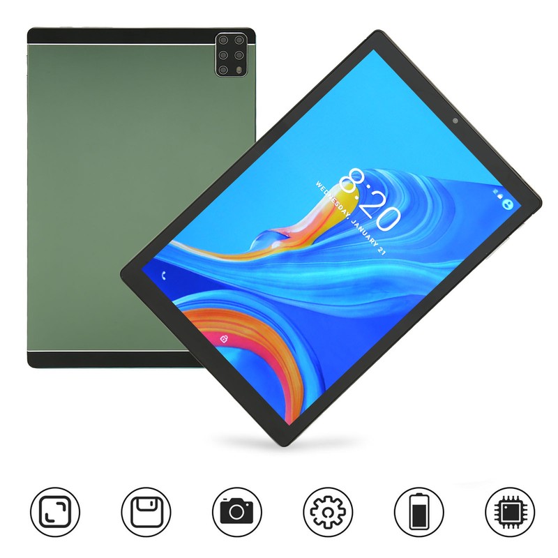 10.1 Inch Tablet for Android 12 10 Core CPU 6GB