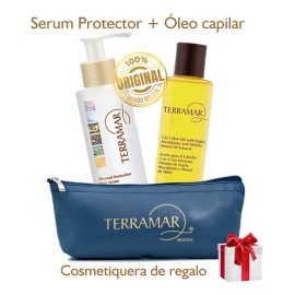 Set Capilar Óleo 98ml Y Serum Protector De Calor Terramar