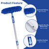 LOMIDA Professional Window Squeegee Kit - 62" Lightweight Aluminum Pole,