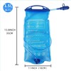 Hydration Bladder1.5L Water Bladder BPA Free,7Inch Large Opening Water Reservoir,Leak