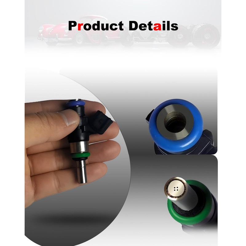 Amblee 2-Pack Fuel Injector Compatible with 2014-2022 Polaris General 1000/4