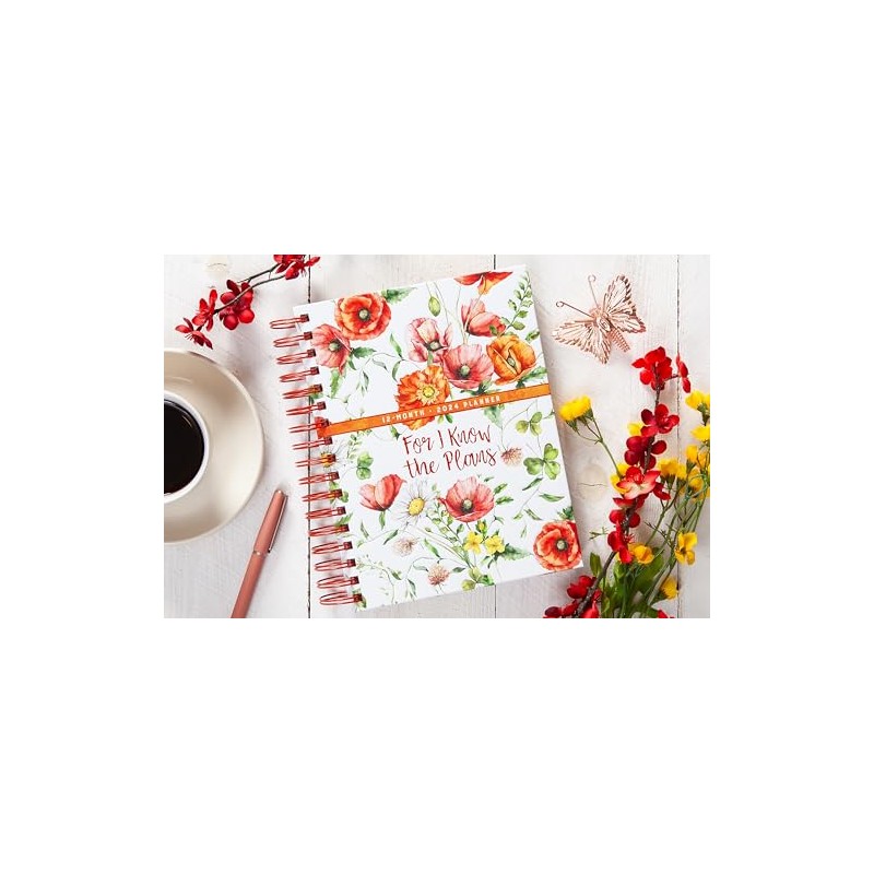 For i Know the Plans (2024 Planner): 12-month Weekly Planner
