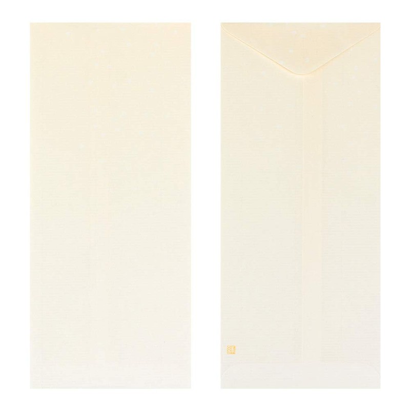 Midori Envelope 20428006 Volume Washi Flower Dust Pattern