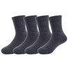 ZGKULAEAOW 4 Pairs Kids School Socks, Sole Pile, Children's Socks,