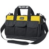 TICONN Tool Bag with Multi-Pockets Wide Mouth Tool Tote with