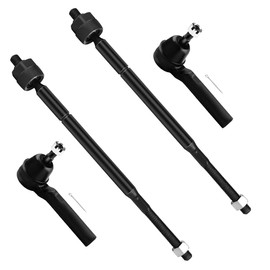 SCITOO 4pcs Front Suspension Kit Inner Outer Tie Rod End Fit 2008-2010 For Dodge Grand Caravan For Chrysler Town & Country 2009-2011 For Vw For Routan