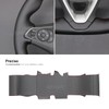 MEWANT Steering Wheel Cover for Vauxhall Astra K/Corsa F/Corsa E
