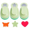 UCEC 3 Pcs Crafts Punch Set, Paper Punches for Crafts