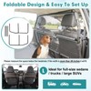 Dog Car Barrier Escape-Proof, 56" Wide Divider for 2nd 3rd