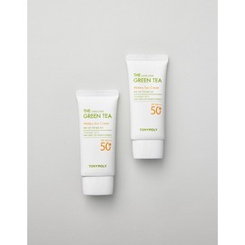 Tonymoly [토니모리] 더촉촉 그린티 수분 선크림 더블기획 세트 50ml*2개입 [Tony Moly] The Moisture Green Tea Hydrating Sun Cream Double Set 50ml*2pcs