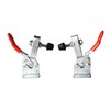 Smoker Toggle Latch, BBQ pit lid clamp. Front Flat mount