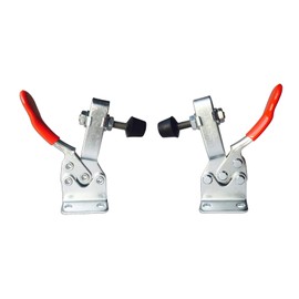 Smoker Toggle Latch, BBQ pit lid clamp. Front Flat mount 2 pk
