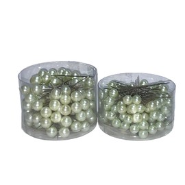 Bead Needles – Green – 8 and 10 mm – Mixed – Pack of 50 – 90211