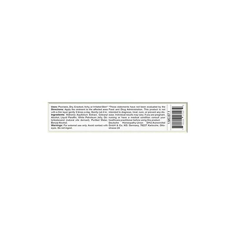 50g Ointment with Mahonia Aquifolium Plant Extract Psoriasis Relief Herbal