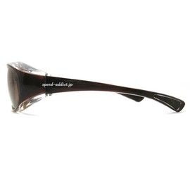 SPEED ADDICT BIKER SHADE WIND GUARD (BROWN/CLEAR x POLARIZED BROWN)