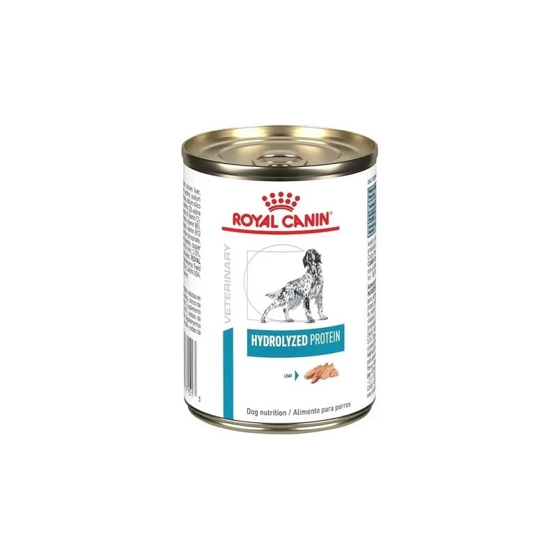 12 Latas Royal Canin Hydrolyzed Protein Perro Adulto 390g