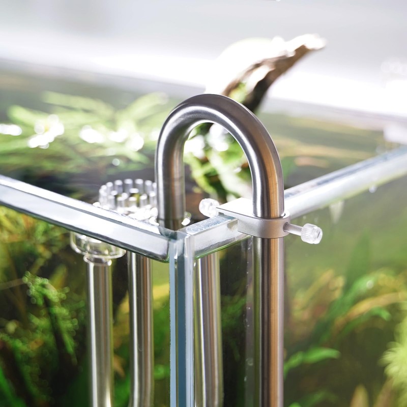 LINLAN 304 Stainless Steel Lily Pipe Inflow and Outflow with