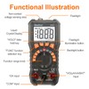 Multimeter Digital, Battery Tester, Multi Tester NCV Non-Contact Voltage Detection,