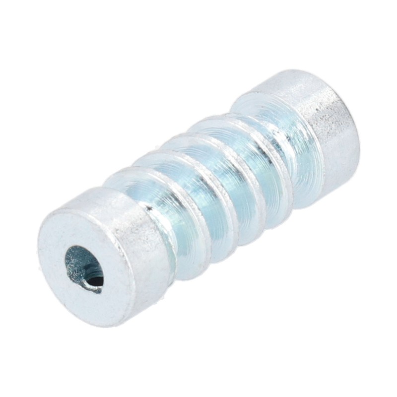 6mm Worm Gear Shaft D Hole Stainless Steel 1.5 Modulus