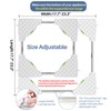 Adjustable Appliance Rollers Heavy Duty, Mobile Mini Fridge Stand Washer