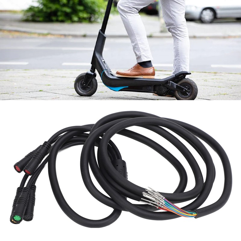 5 Plugs Scooter Dashboard Controller Data Cable 175cm Electric Scooter