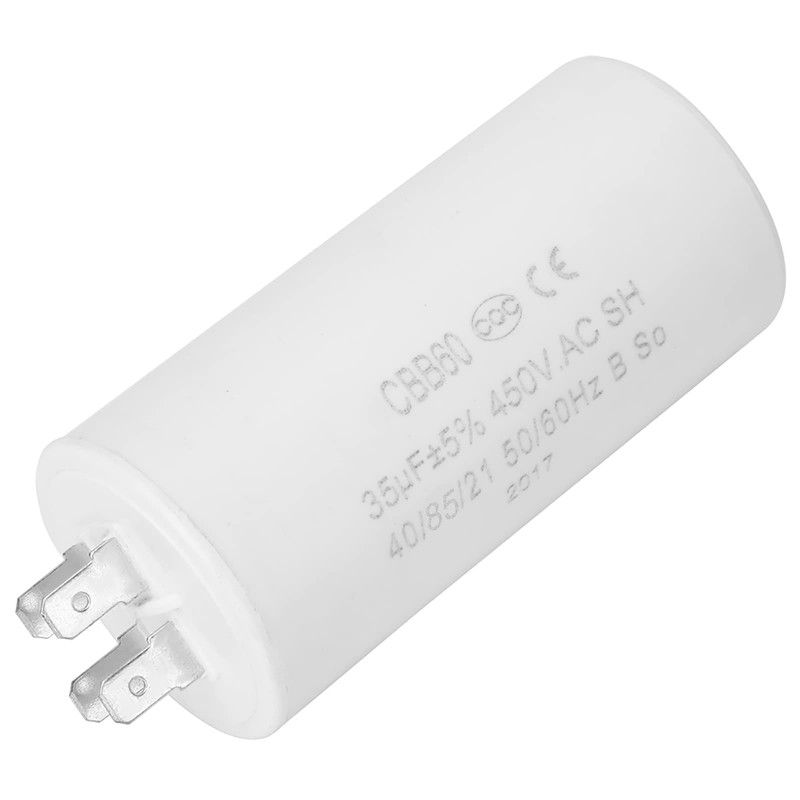 Capacitor CBB60 Environmentally Friendly 4-Pin Motor Operation Start Capacitor 450V