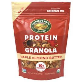 Nature's Path Organic Maple Almond Butter Protein Granola, 10 oz (Pack of 1), Non-GMO