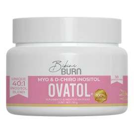 Bikini Burn Myo Inositol Chiro Puro Ratio 6000 Por Porción Ovatol Suplemento Mujer Alta Biodisponibilidad Libre Voluminizantes Agregados Certificado