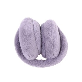 SUPVOX Soft Earmuffs Plush Outdoor Winter Warmer Earmuffs Ear Warmers Headband For Girls Women (Grey)