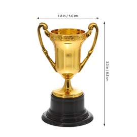 NUOBESTY 20pcs Cup Trophy Plastic Award Trophy for Children Competitions Awards Parties Party Favors Props Rewards Prizes Games School