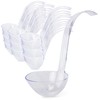 [48 Pack] 5 oz Plastic Punch Bowl Ladle - Clear