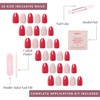 Glamnetic Glamnetic Press On Nails - Red Blossom | Short