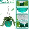 Meanplan 4 Pcs Self Watering Hanging Planter Indoor 6.5 Inch