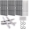 Criditpid Grill Replacement Parts for Charbroil Advantage 4 Burner 463344116,