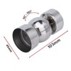 2pcs Stainless Steel Handrail Connector Universal Joint Connector 45mm Handrail