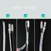 Spiral Cable Wrap -25 Ft 3/8" Cable Management Sleeve Organizer