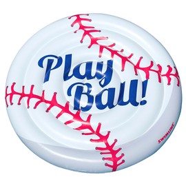 Swimline Inflatable Baseball Ride-On Pool Float