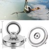 Super Strong Magnetic Hook, Magnetic Hook, Strong, Diameter 1.3 inches