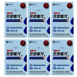 Chong Kun Dang Promega Newtage Omega3 Dual 6 boxes 6 months supply / 종근당 프로메가 뉴티지 오메가3 듀얼 6박스 6개월분